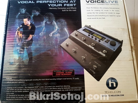 TC Helicon VOICELIVE Vocal Effect Processor